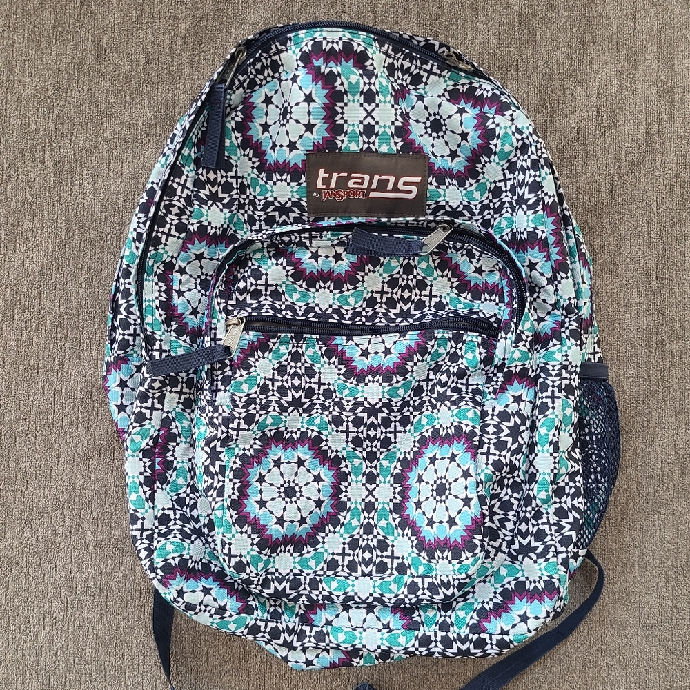 Jansport Trans backpack navy moonshine moroccan